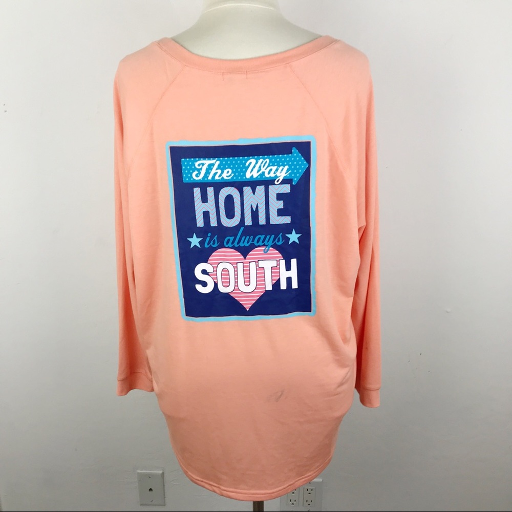 The Way Home Is Always South Pullover Sweatshirt 3